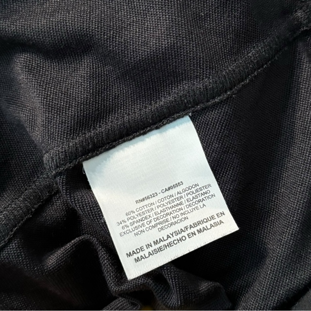 Nike Black Slim Fit Zip Up Thumbhole Hoodie Women’s Medium - Picture 7 of 7